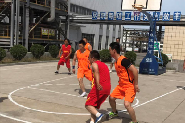 2017年山东岩海建设资源有限公司篮球比赛